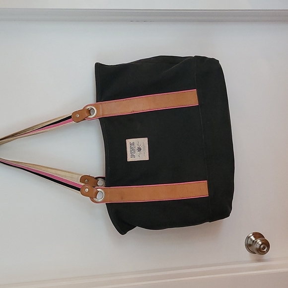 LARGE VICTORIA SECRET PINK CANVAS BAG - Picture 14 of 14